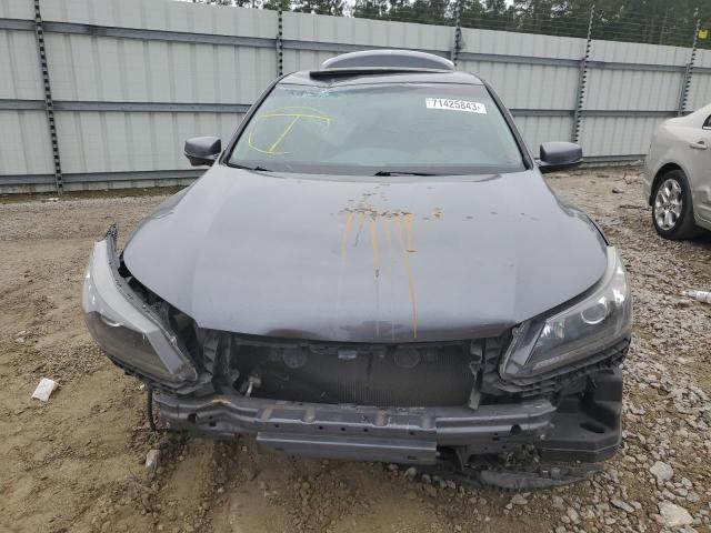 1HGCR2F72DA121357 - 2013 HONDA ACCORD EX GRAY photo 5