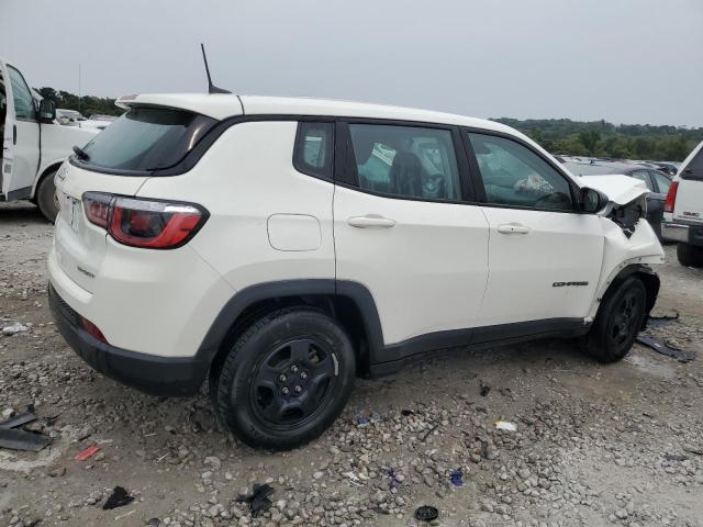 3C4NJCAB6JT441463 - 2018 JEEP COMPASS SPORT WHITE photo 3