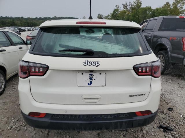 3C4NJCAB6JT441463 - 2018 JEEP COMPASS SPORT WHITE photo 6