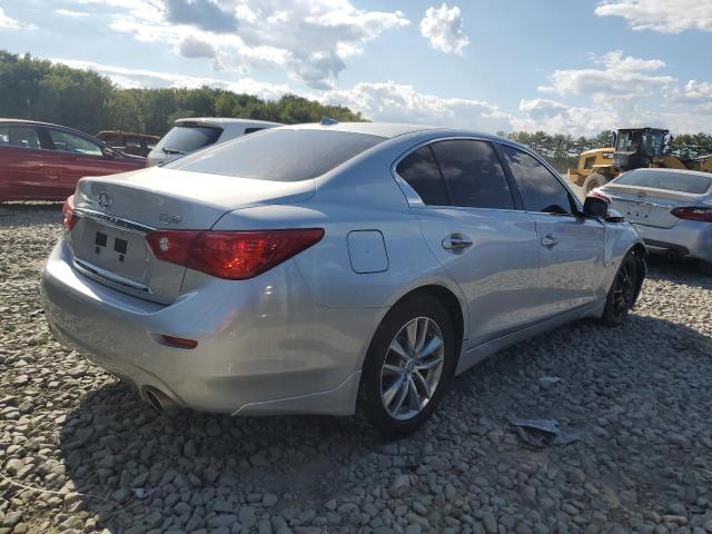 JN1BV7ARXEM684090 - 2014 INFINITI Q50 BASE Gümüş foto 3