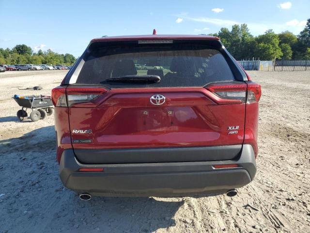 JTMP1RFV9MD075572 - 2021 TOYOTA RAV4 XLE RED photo 6
