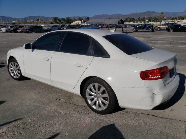 WAUAFAFL4CN008083 - 2012 AUDI A4 PREMIUM WHITE photo 2