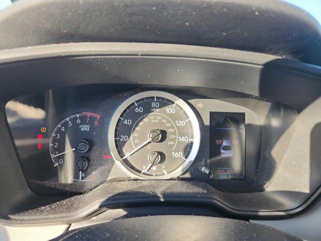 5YFEPMAE5MP176587 - 2021 TOYOTA COROLLA LE Schwarz Foto 9