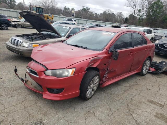 JA32X8HW3AU012776 - 2010 MITSUBISHI LANCER GTS RED photo 1