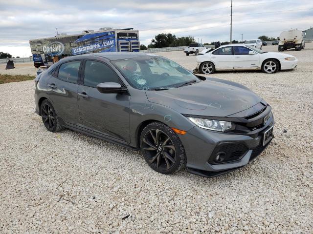 SHHFK7H45KU213193 - 2019 HONDA CIVIC SPORT Сұр фото 4