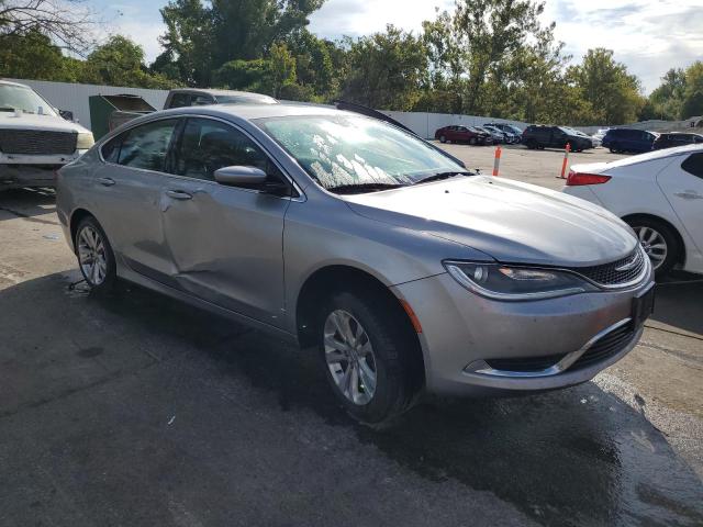 1C3CCCABXFN701571 - 2015 CHRYSLER 200 LIMITED SILVER photo 4