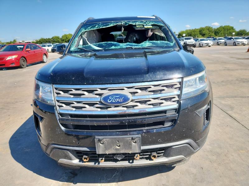 1FM5K7D82JGB42122 - 2018 FORD EXPLORER XLT Чорний фото 5