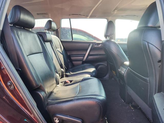 5TDBK3EH4CS141187 - 2012 TOYOTA HIGHLANDER BASE 勃艮第红 照片 11