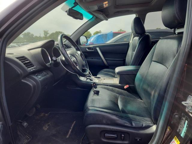 5TDBK3EH4CS141187 - 2012 TOYOTA HIGHLANDER BASE 勃艮第红 照片 7