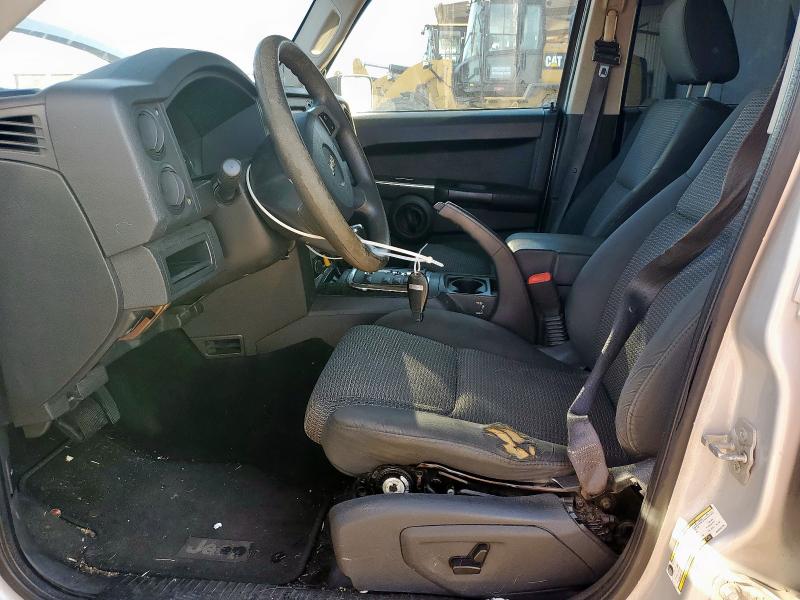 1J8HH48K38C223726 - 2008 JEEP COMMANDER SPORT ვერცხლისფერი ფოტო 7