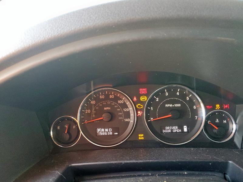 1J8HH48K38C223726 - 2008 JEEP COMMANDER SPORT ვერცხლისფერი ფოტო 9