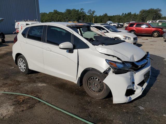 3HGGK5H48JM736536 - 2018 HONDA FIT LX WHITE photo 4
