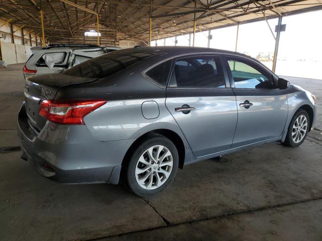 3N1AB7APXKY296837 - 2019 NISSAN SENTRA S GRAY photo 3