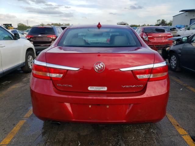 1G4PP5SK9F4207196 - 2015 BUICK VERANO RED photo 6