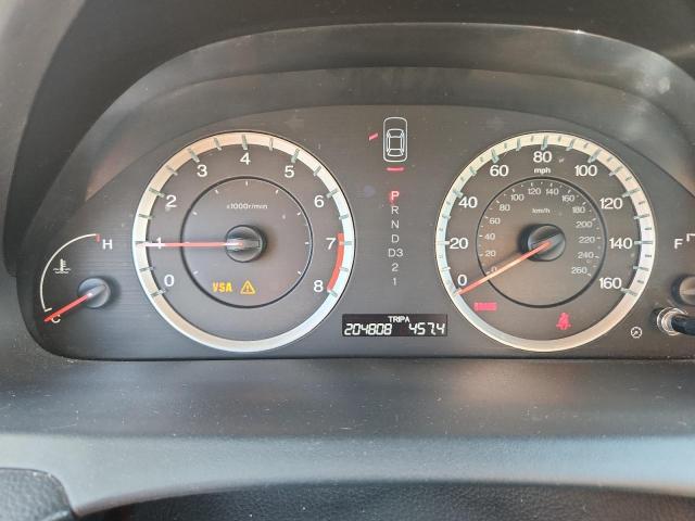 1HGCS22838A005738 - 2008 HONDA ACCORD EXL ნაცრისფერი ფოტო 9