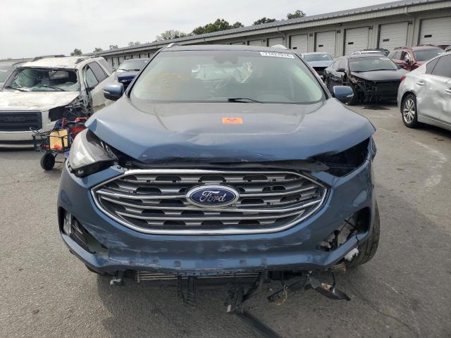 2FMPK3J98KBC43219 - 2019 FORD EDGE SEL BLUE photo 5