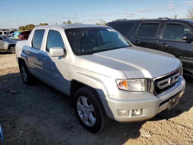 5FPYK16529B102377 - 2009 HONDA RIDGELINE RTL SILVER photo 4