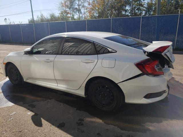 2HGFC2F50KH007658 - 2019 HONDA CIVIC LX WHITE photo 2