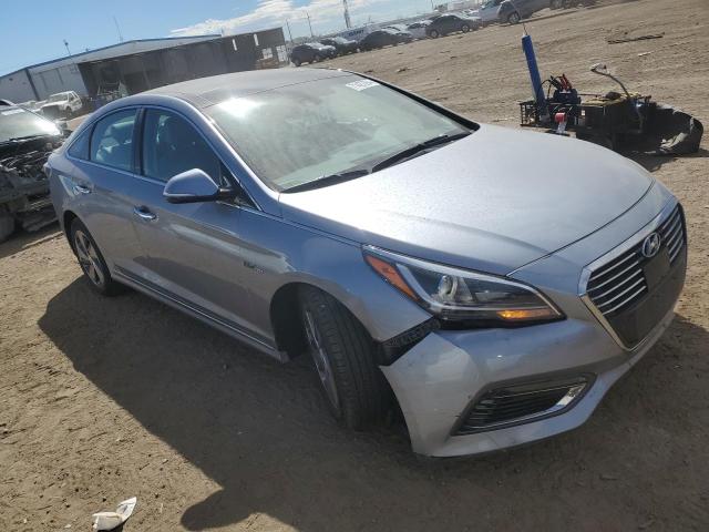 KMHE34L17GA029939 - 2016 HYUNDAI SONATA HYBRID SILVER photo 4