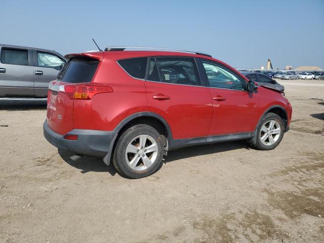 2T3RFREV1DW086404 - 2013 TOYOTA RAV4 XLE 红色 照片 3