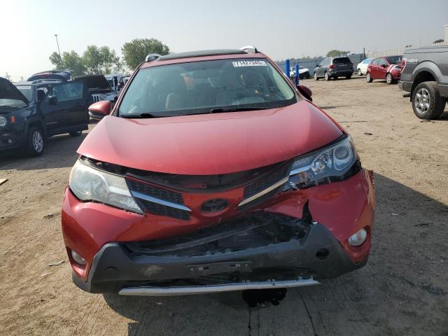 2T3RFREV1DW086404 - 2013 TOYOTA RAV4 XLE 红色 照片 5