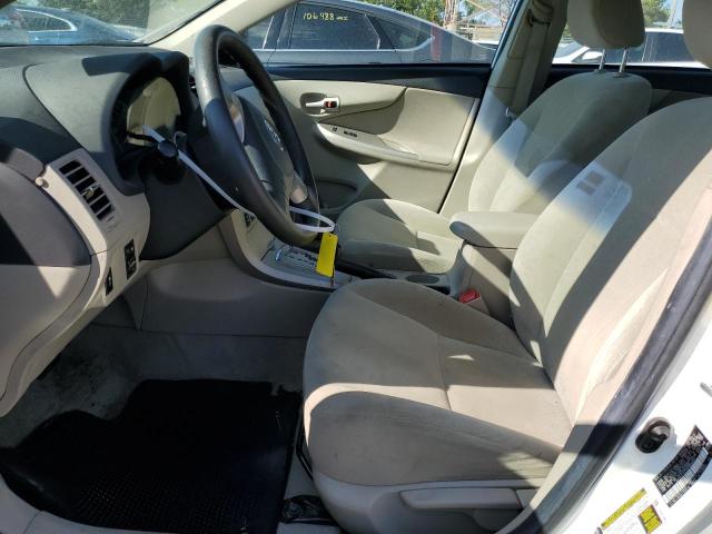 2T1BU4EE5BC566091 - 2011 TOYOTA COROLLA BASE Weiß Foto 7