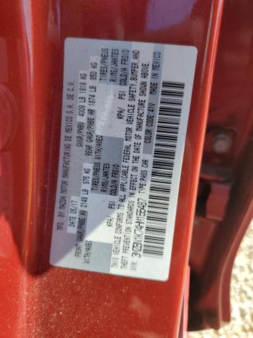 3MZBN1K74HM155487 - 2017 MAZDA 3 SPORT RED photo 12