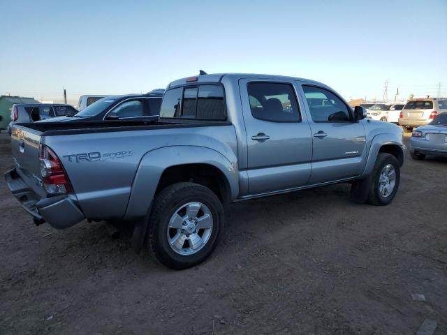 3TMJU4GN8FM187785 - 2015 TOYOTA TACOMA DOUBLE CAB PRERUNNER SILVER photo 3