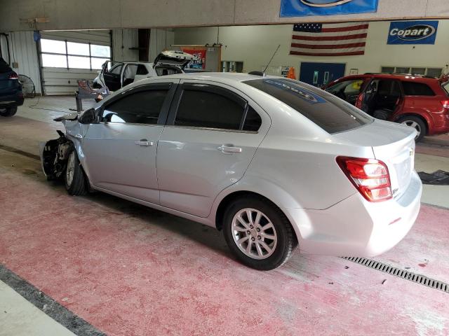 1G1JD5SB8K4109878 - 2019 CHEVROLET SONIC LT SILVER photo 2