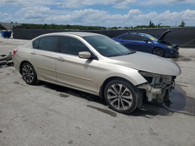 1HGCR2F54FA243851 - 2015 HONDA ACCORD SPORT GOLD photo 4
