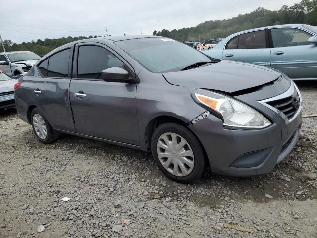 3N1CN7APXKL806309 - 2019 NISSAN VERSA S GRAY photo 4