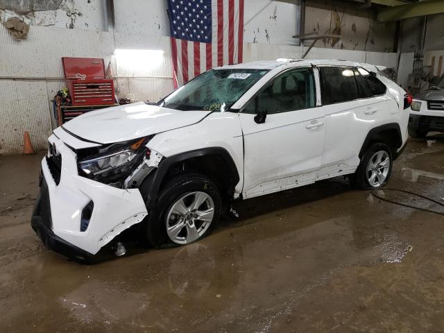 2T3P1RFV5LC094140 - 2020 TOYOTA RAV4 XLE WHITE photo 1