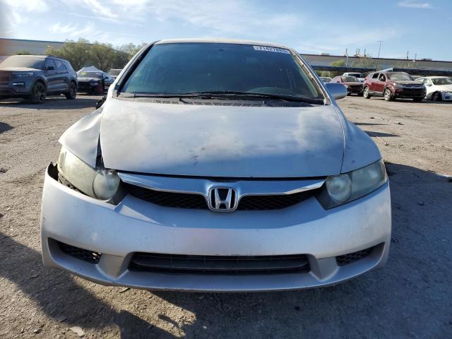 2HGFA16659H311314 - 2009 HONDA CIVIC LX-S Արծաթագույն լուսանկար 5
