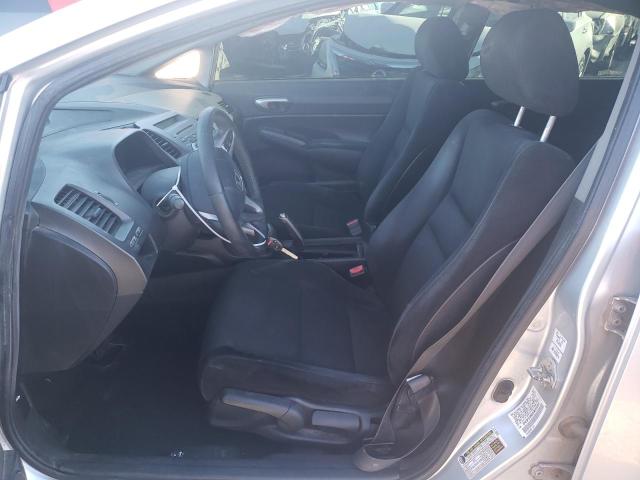 2HGFA16659H311314 - 2009 HONDA CIVIC LX-S Արծաթագույն լուսանկար 7