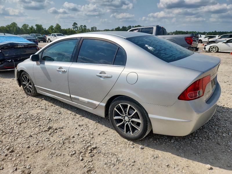 1HGFA16576L115610 - 2006 HONDA CIVIC LX SILVER photo 2