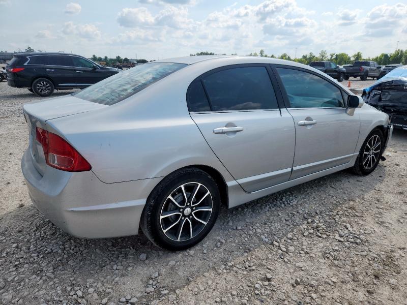 1HGFA16576L115610 - 2006 HONDA CIVIC LX SILVER photo 3