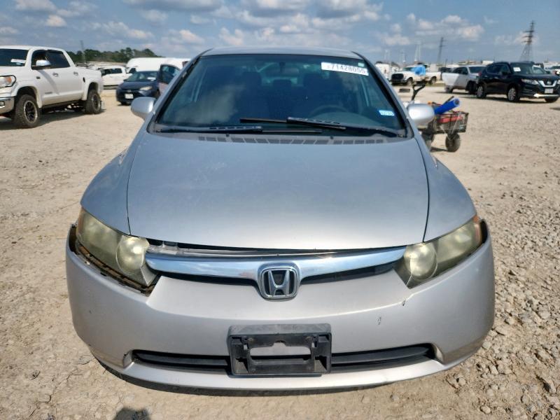 1HGFA16576L115610 - 2006 HONDA CIVIC LX SILVER photo 5