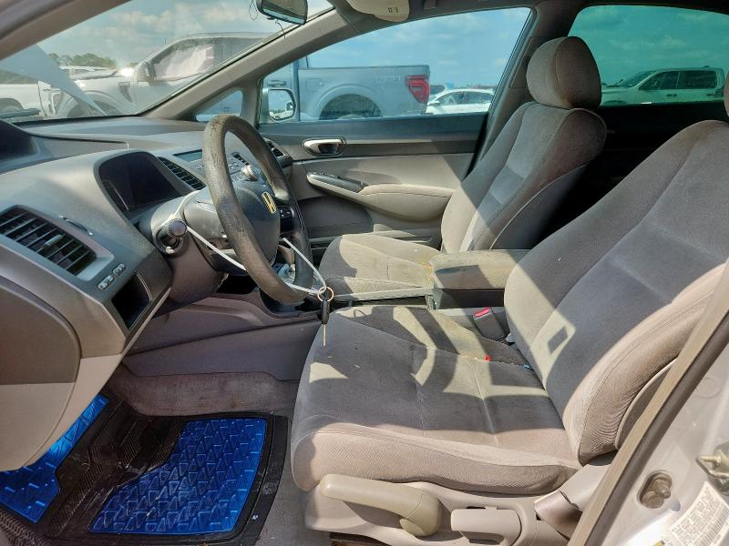 1HGFA16576L115610 - 2006 HONDA CIVIC LX SILVER photo 7