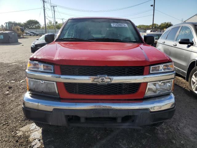 1GCDT136768281657 - 2006 CHEVROLET COLORADO RED photo 5