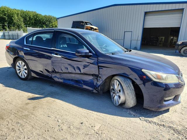 1HGCR2F88FA204271 - 2015 HONDA ACCORD EXL BLUE photo 4