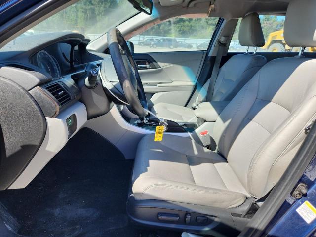 1HGCR2F88FA204271 - 2015 HONDA ACCORD EXL BLUE photo 7