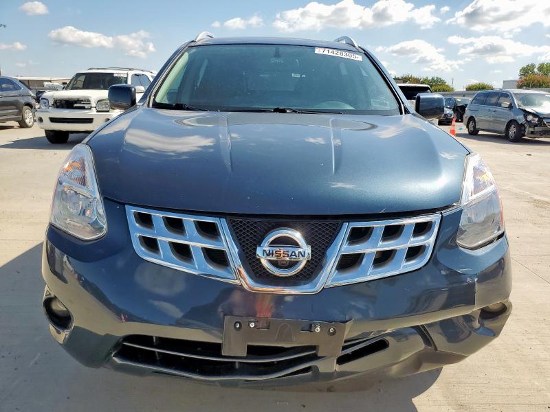 JN8AS5MT6CW299127 - 2012 NISSAN ROGUE S 蓝色 照片 5
