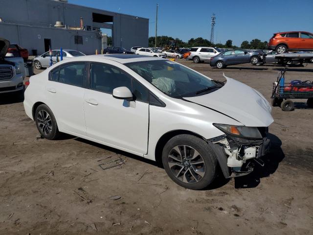 19XFB2F99DE041083 - 2013 HONDA CIVIC EXL Ақ фото 4