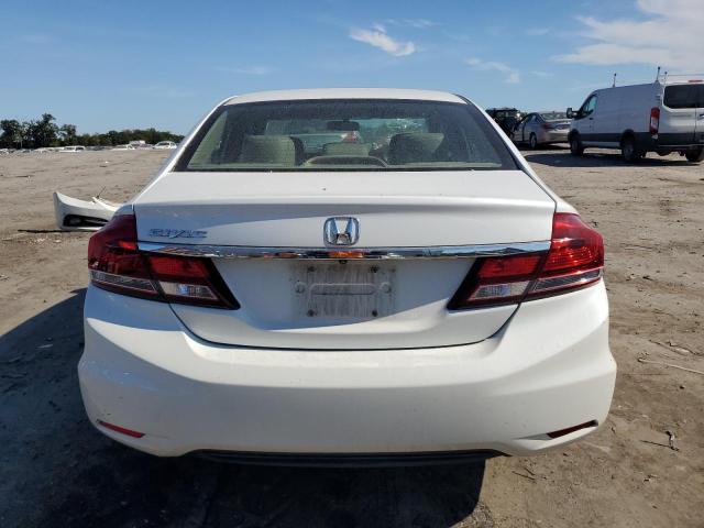 19XFB2F99DE041083 - 2013 HONDA CIVIC EXL Ақ фото 6