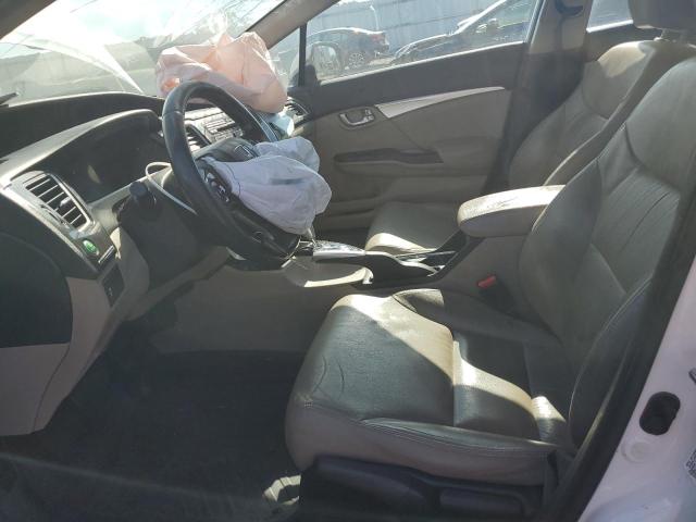 19XFB2F99DE041083 - 2013 HONDA CIVIC EXL Ақ фото 7