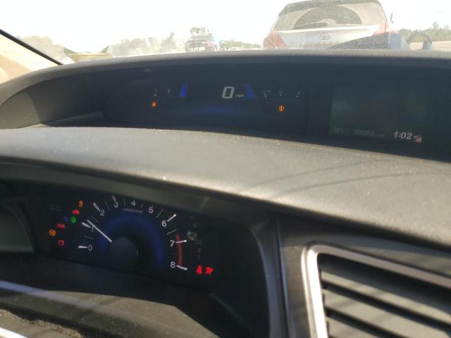 19XFB2F99DE041083 - 2013 HONDA CIVIC EXL Ақ фото 9