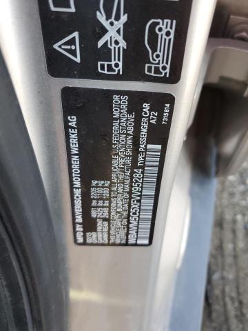 WBAVM5C5XFVV95284 - 2015 BMW X1 XDRIVE35I SILVER photo 13