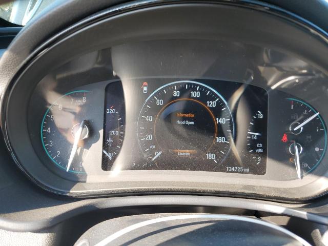 2G4GT5GX0F9168141 - 2015 BUICK REGAL GS CHARCOAL photo 9