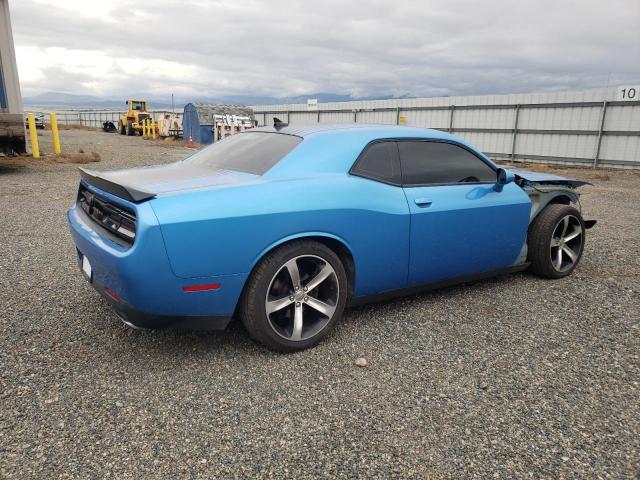 2C3CDZBT4FH869142 - 2015 DODGE CHALLENGER SXT PLUS BLUE photo 3