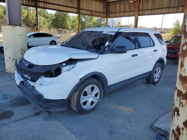 1FM5K8AR3EGA80710 - 2014 FORD EXPLORER POLICE INTERCEPTOR WHITE photo 1